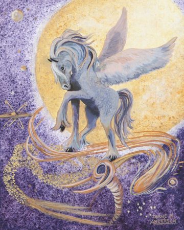 Painting by Diane M Anderson